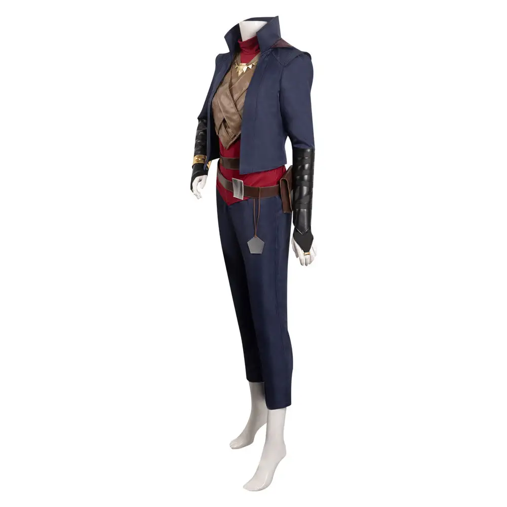 Star Wars Jedi: Survivor Merrin Cosplay Kostüm Halloween Karneval Outfits 3 Star Wars Jedi: Survivor Merrin Cosplay Kostüm Halloween Karneval Outfits – Bild 3