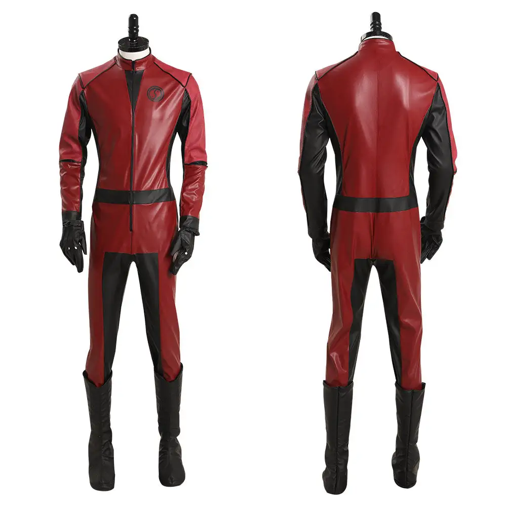 The Umbrella Academy 3 BEN 2 Cosplay Kostüm Outfits Halloween Karneval Jumpsuit 1 The Umbrella Academy 3 BEN 2 Cosplay Kostüm Outfits Halloween Karneval Jumpsuit