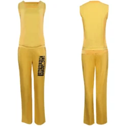 Guardians Of The Galaxy Vol. 3 Gamora Häftlingskleidung Cosplay Halloween Karneval Kostüm