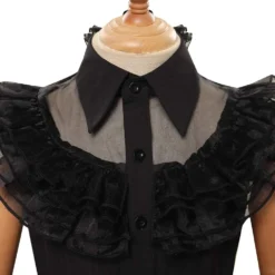 Kinder Mädchen Wednesday Addams Ballkleid Cosplay Halloween Karneval Kostüm 18 Kinder Mädchen Wednesday Addams Ballkleid Cosplay Halloween Karneval Kostüm -DEKORATIONSGESCHÄFT 15003647 8