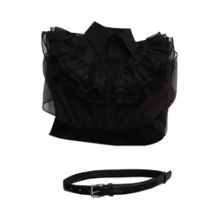 Kinder Mädchen Wednesday Addams Ballkleid Cosplay Halloween Karneval Kostüm 19 Kinder Mädchen Wednesday Addams Ballkleid Cosplay Halloween Karneval Kostüm -DEKORATIONSGESCHÄFT 15003647 9