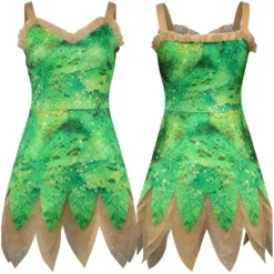 Peter Pan & Wendy Tinker Bell Kleid Originelle Cosplay Kostüm Halloween Karneval Outfits