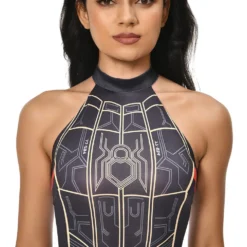 Spider Man Bademode Jumpsuit Badeanzug Halloween Karneval Einteilig Outfits -DEKORATIONSGESCHÄFT 15003955 9