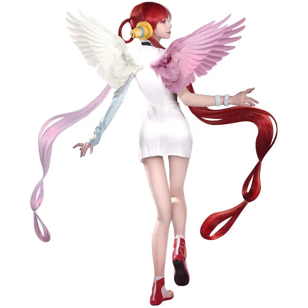 One Piece Film Red Uta Cosplay Kostüm Halloween Karneval Outfits 2 One Piece Film Red Uta Cosplay Kostüm Halloween Karneval Outfits – Bild 2