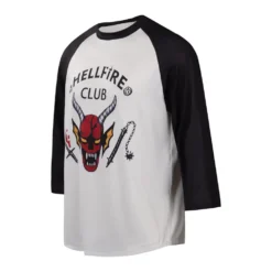 Kinder Stranger Things 4 (2022) Cosplay Kostüm Hellfire Club Eddie Munson Halloween Karneval T-Shirt -DEKORATIONSGESCHÄFT 15004049 2