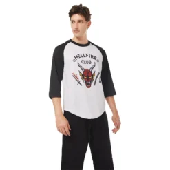 Stranger Things Staffel 4 (2022) Cosplay Eddie Munson Kostüm Erwachsene Hellfire Club T-Shirt Halloween Karneval Outfits -DEKORATIONSGESCHÄFT 15004049 4 201da603 3599 4a24 813a 4c481af23221