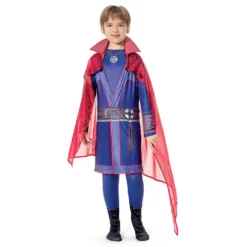 Kinder Doctor Strange In The Multiverse Of Madness Doctor Strange Cosplay Kostüm Halloween Karneval Originell Jumpsuit Cossky® -DEKORATIONSGESCHÄFT 15004190 1