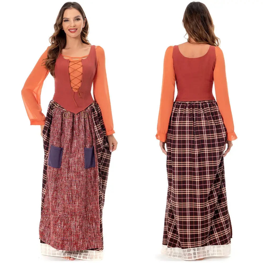 Hocus Pocus 2 Mary Sanderson Cosplay Kostüm Outfits Halloween Karneval Kleid 1 Hocus Pocus 2 Mary Sanderson Cosplay Kostüm Outfits Halloween Karneval Kleid
