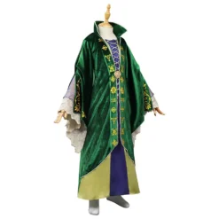 Kinder Hocus Pocus 2 Cosplay Winifred Sanderson Outfits Halloween Karneval Kleid -DEKORATIONSGESCHÄFT 15004412 4