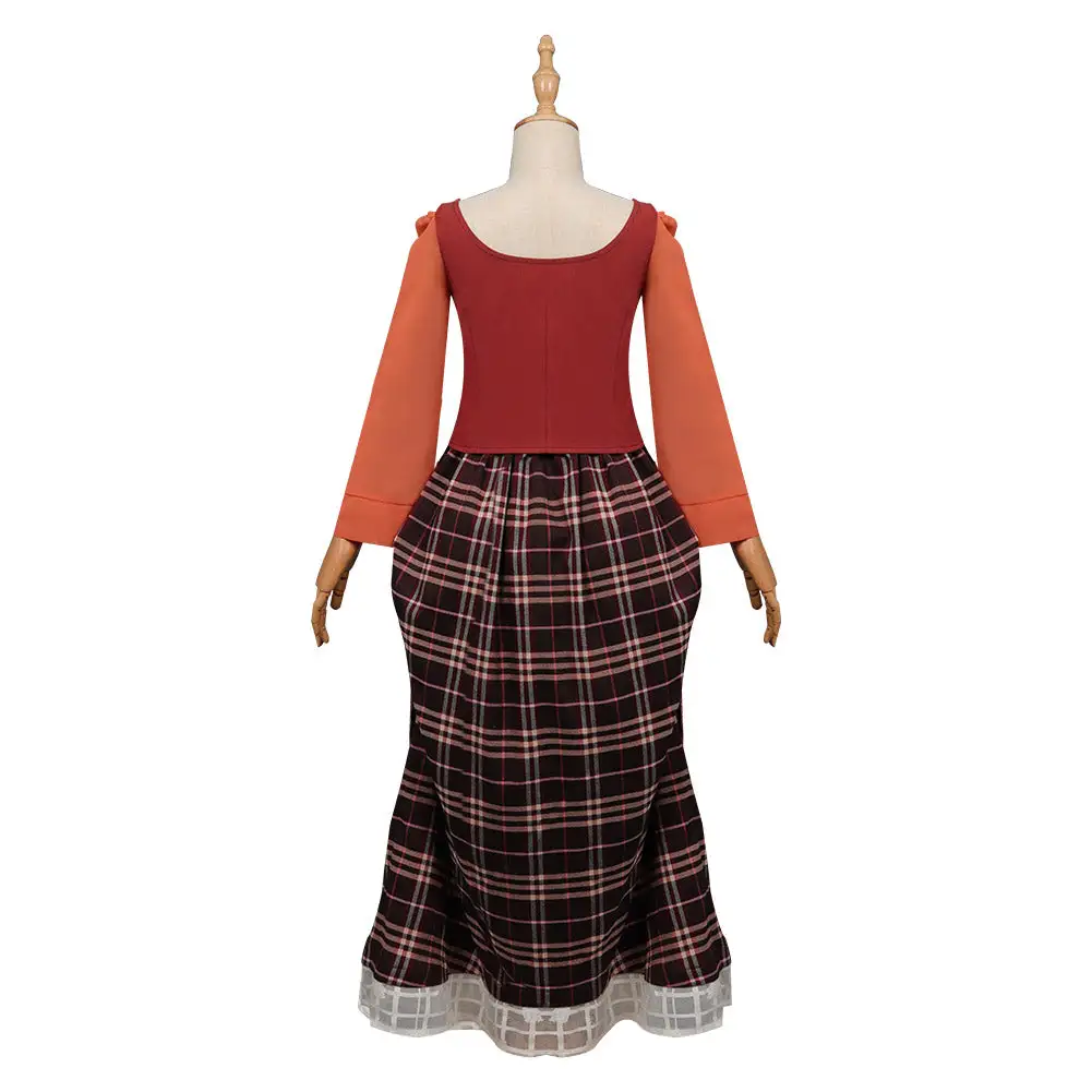 Kinder Hocus Pocus 2 Cosplay Mary Sanderson Kostüm Halloween Karneval Kleid 10 Kinder Hocus Pocus 2 Cosplay Mary Sanderson Kostüm Halloween Karneval Kleid – Bild 10