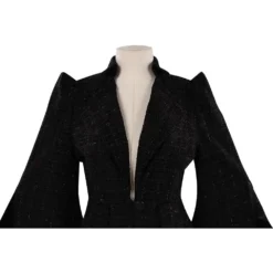 Cruella De Vil Emme Stone Schwarz Mantel Cosplay Kostüm Halloween Karneval Outfits 24 Cruella De Vil Emme Stone Schwarz Mantel Cosplay Kostüm Halloween Karneval Outfits -DEKORATIONSGESCHÄFT 15007809 7