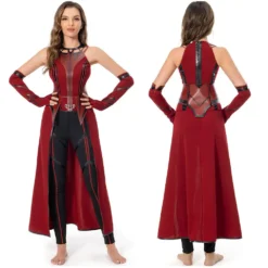 Doctor Strange In The Multiverse Of Madness Scarlet Witch Wanda Cosplay Kostüme Halloween Karneval Outfits