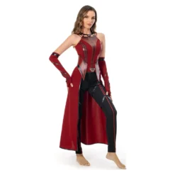 Doctor Strange In The Multiverse Of Madness Scarlet Witch Wanda Cosplay Kostüme Halloween Karneval Outfits -DEKORATIONSGESCHÄFT 15009249 6