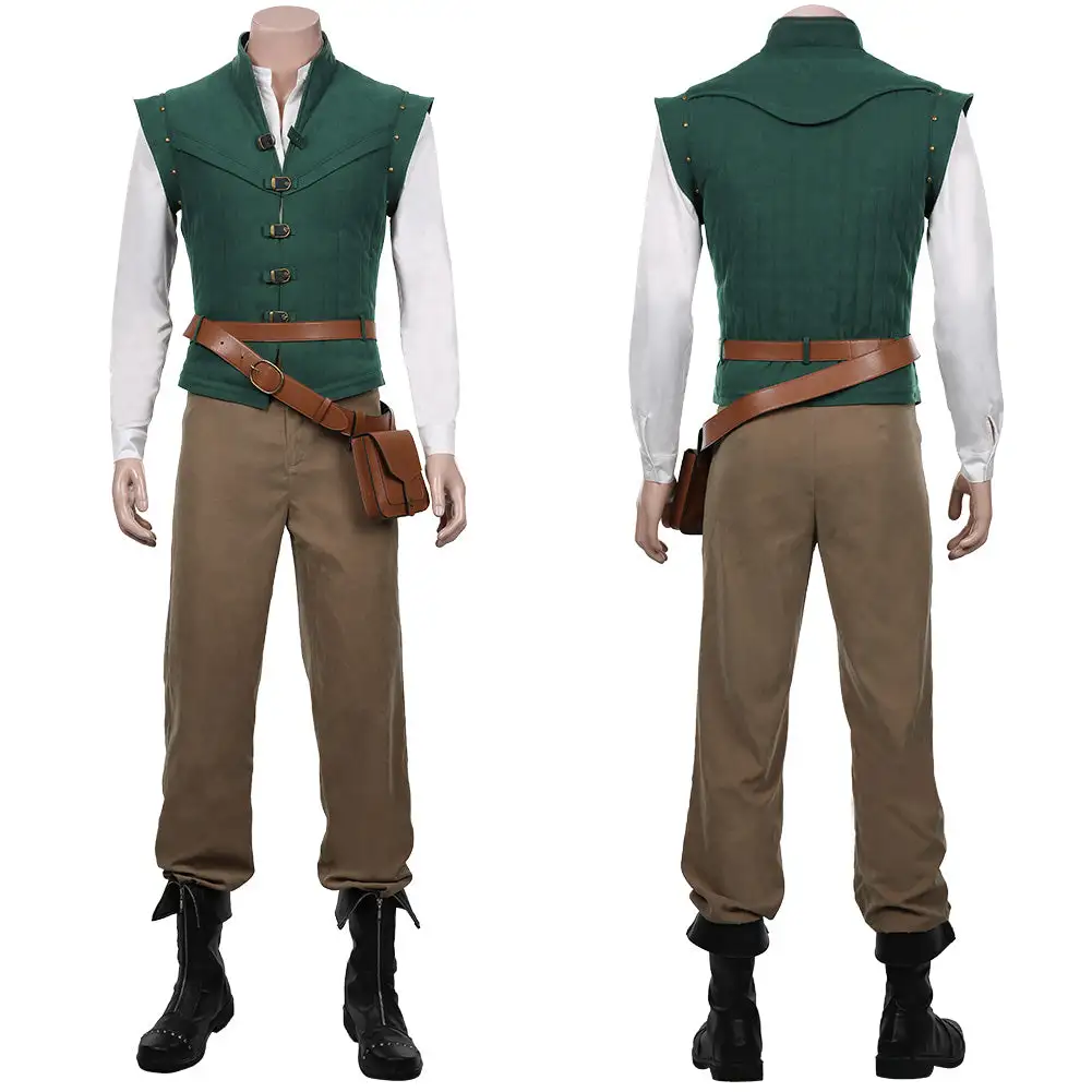 Flynn Rider Kostüm Tangled Eugene Fitzherbert Cosplay Halloween Karneval Kostüm 1 Flynn Rider Kostüm Tangled Eugene Fitzherbert Cosplay Halloween Karneval Kostüm