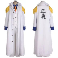 One Piece Kuzan/Aokiji Jumpsuit Cosplay Kostüm Halloween Karneval Outfits