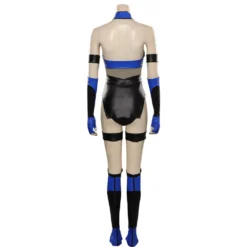 Mortal Kombat 4 Kitana Cosplay Kostüm Outfits Halloween Karneval Jumpsuit -DEKORATIONSGESCHÄFT 1665ee26f7466967d49618cc37852ee0