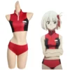 Lycoris Recoil Nishikigi Chisato Cosplay Kostüm Sportwear Halloween Karneval Outfits