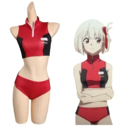 Lycoris Recoil Nishikigi Chisato Cosplay Kostüm Sportwear Halloween Karneval Outfits