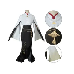 Genshin Impact Ningguang Cosplay Kostüme Halloween Karneval Outfits