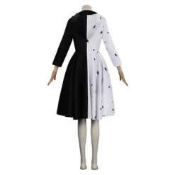 Cruella Cosplay Kostüm Outfits Halloween Karneval Kleid -DEKORATIONSGESCHÄFT 1803ab4f495bf9ab3663d003ebd594d6