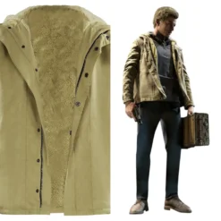 Resident Evil Village Ethan Winters Mantel Cosplay Kostüm Outfits Halloween Karneval Set