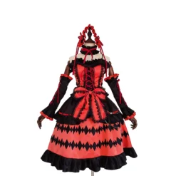 Anime Date A Bullet Tokisaki Kurumi Kleid Cosplay Halloween Karneval Kostüm