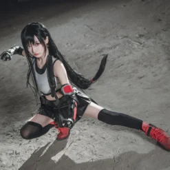 FF7 Final Fantasy VII 7 Remake Tifa Lockhart Cosplay Halloween Karneval Kostüm -DEKORATIONSGESCHÄFT 1 ac1bf196 7092 423f b219 a0dfbdd29569