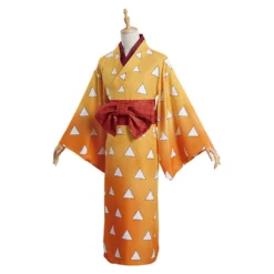 Demon Slayer Agatsuma Zenitsu Cosplay Kostüm Outfits Halloween Karneval Kimono -DEKORATIONSGESCHÄFT 1a16ed3ddab54a9fdd16b0a7f5839aec