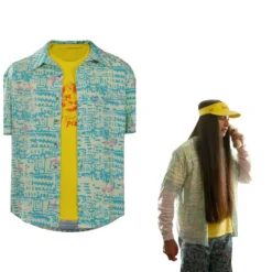 Stranger Things 4 Argyle Cosplay Kostüm T-shirt Outfits Halloween Karneval Shirt