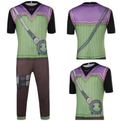 VALORANT GEKKO 3D Gedruckt Overall Cosplay Jumpsuit Halloween Karneval Kostüm -DEKORATIONSGESCHÄFT 1d06c3a998f6bd91b1f823b152ce7097