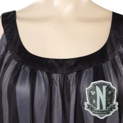 Wednesday Adams Cosplay Wednesday Kleid Halloween Karneval Einteiler 14 Wednesday Adams Cosplay Wednesday Kleid Halloween Karneval Einteiler -DEKORATIONSGESCHÄFT 1dacb6ca63cad16bb59a1e36c5e8c088