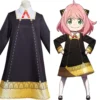 Spy × Family Anya Forger Kleid Cosplay Halloween Karneval Kostüm