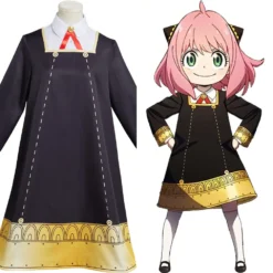 Spy × Family Anya Forger Kleid Cosplay Halloween Karneval Kostüm