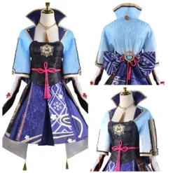 Kamisato Ayaka Cosplay Genshin Impact Kostüm Halloween Karneval Kleid -DEKORATIONSGESCHÄFT 21c283a196218623c95597f341bd307e