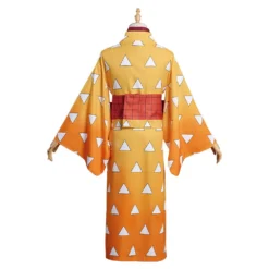 Demon Slayer Agatsuma Zenitsu Cosplay Kostüm Outfits Halloween Karneval Kimono -DEKORATIONSGESCHÄFT 223a15222c23b2849f9979df3009805e