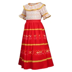 Kinder Encanto Dolores Madrigal Cosplay Kostüm Outfits Halloween Karneval Kleid -DEKORATIONSGESCHÄFT 225f688b75f8fb929c920fe80dde7504