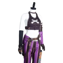 Arcane: League Of Legends LoL Jinx Cosplay Kostüme Uniformen Outfits Halloween Karneval Set -DEKORATIONSGESCHÄFT 2302207399380790c93a1e458722b69f
