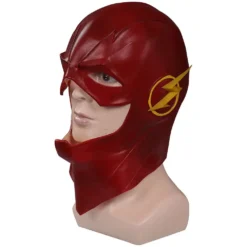 The Flash Barry Allen Maske Cosplay Latex Masken Helm Halloween Party Kostüm Requisiten