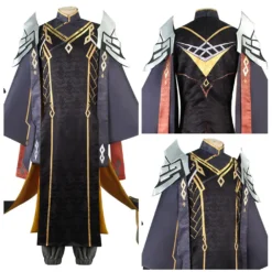 Genshin Impact Zhongli Cosplay Kostüm Halloween Karneval Outfits -DEKORATIONSGESCHÄFT 2416fd2694465b75a9d7c72e20c6194f