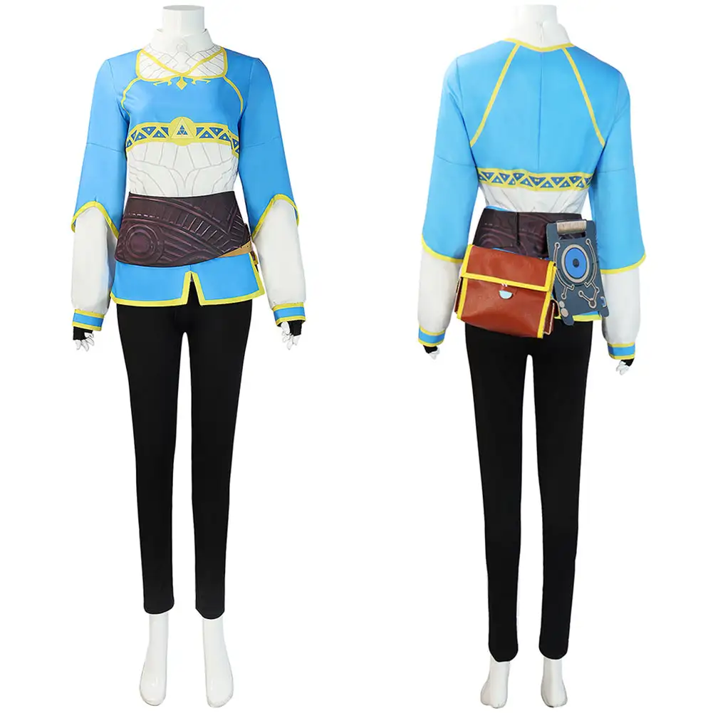 The Legend Of Zelda: Tears Of The Kingdom Princess Zelda/Tetra/Sheik Cosplay Kostüm Halloween Karneval Outfits 10 The Legend Of Zelda: Tears Of The Kingdom Princess Zelda/Tetra/Sheik Cosplay Kostüm Halloween Karneval Outfits – Bild 10