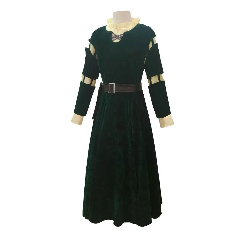 Brave Merida Kleid Legende Der Highlands Merida Cosplay Halloween Kostüm 2 Brave Merida Kleid Legende Der Highlands Merida Cosplay Halloween Kostüm – Bild 2