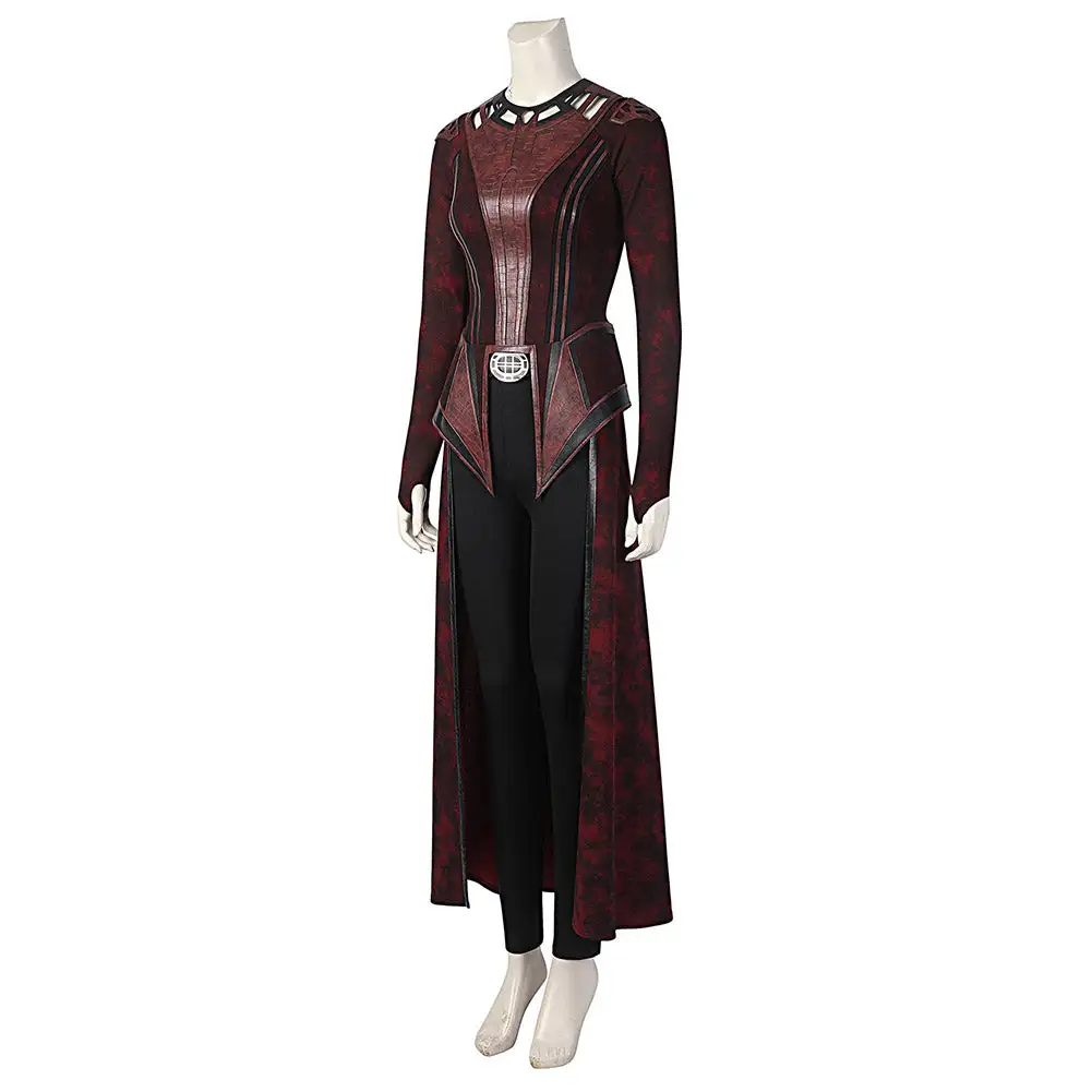 Doctor Strange In The Multiverse Of Madness Scarlet Wanda Cosplay Kostüm Halloween Karneval Outfits 2 Doctor Strange In The Multiverse Of Madness Scarlet Wanda Cosplay Kostüm Halloween Karneval Outfits – Bild 2