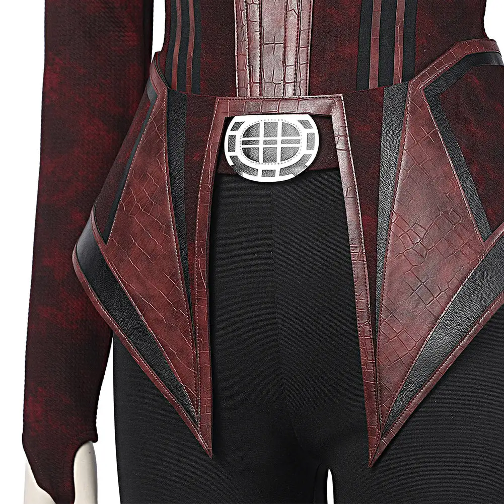 Doctor Strange In The Multiverse Of Madness Scarlet Wanda Cosplay Kostüm Halloween Karneval Outfits 5 Doctor Strange In The Multiverse Of Madness Scarlet Wanda Cosplay Kostüm Halloween Karneval Outfits – Bild 5