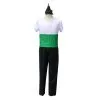 One Piece Roronoa Zoro Kostüm Set Cosplay Halloween Karneval Outfits