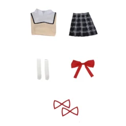 Puella Magi Madoka Magica Kaname Madoka Schuluniform Cosplay Halloween Karneval Kostüm -DEKORATIONSGESCHÄFT 250568 5