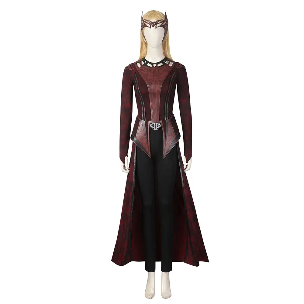 Hexe Wanda Kostüme Outfits Doctor Strange In The Multiverse Of Madness Wanda Cosplay Halloween Karneval Outfits 4 Hexe Wanda Kostüme Outfits Doctor Strange In The Multiverse Of Madness Wanda Cosplay Halloween Karneval Outfits – Bild 4