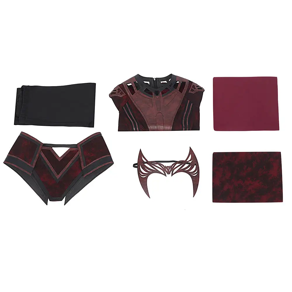 Hexe Wanda Kostüme Outfits Doctor Strange In The Multiverse Of Madness Wanda Cosplay Halloween Karneval Outfits 8 Hexe Wanda Kostüme Outfits Doctor Strange In The Multiverse Of Madness Wanda Cosplay Halloween Karneval Outfits – Bild 8