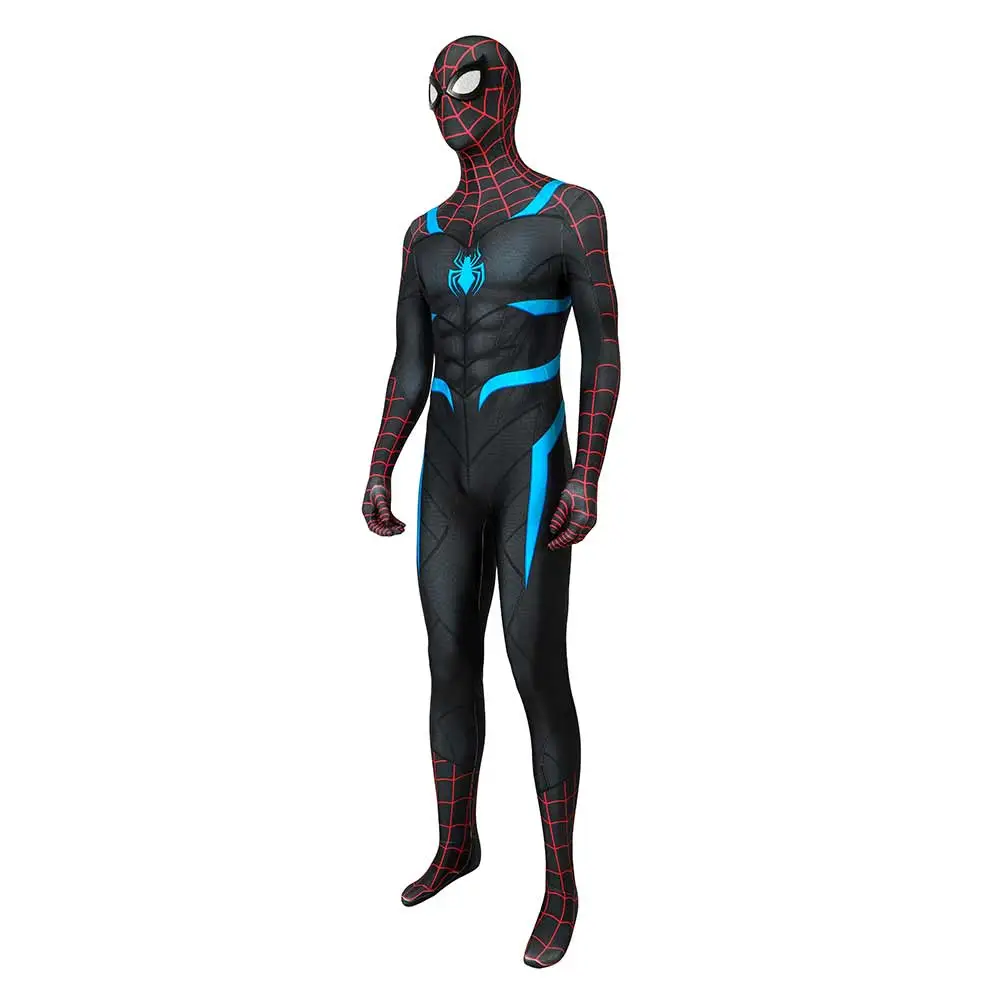 Spider-Man Erwachsene Jumpsuit Cosplay Halloween Karneval Outfits Kostüm 2 Spider-Man Erwachsene Jumpsuit Cosplay Halloween Karneval Outfits Kostüm – Bild 2