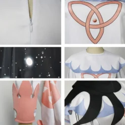Paimon Genshin Impact Paimon Cosplay Kostüm Halloween Karneval Kostüm Set -DEKORATIONSGESCHÄFT 252859 7