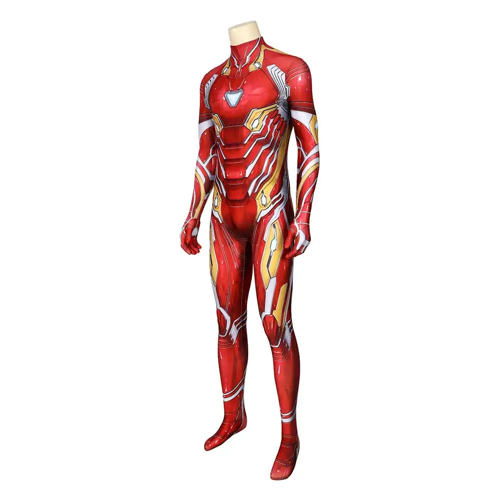 Iron Man Jumpsuit Avengers 4 Cosplay Halloween Karneval Kostüm 2 Iron Man Jumpsuit Avengers 4 Cosplay Halloween Karneval Kostüm – Bild 2